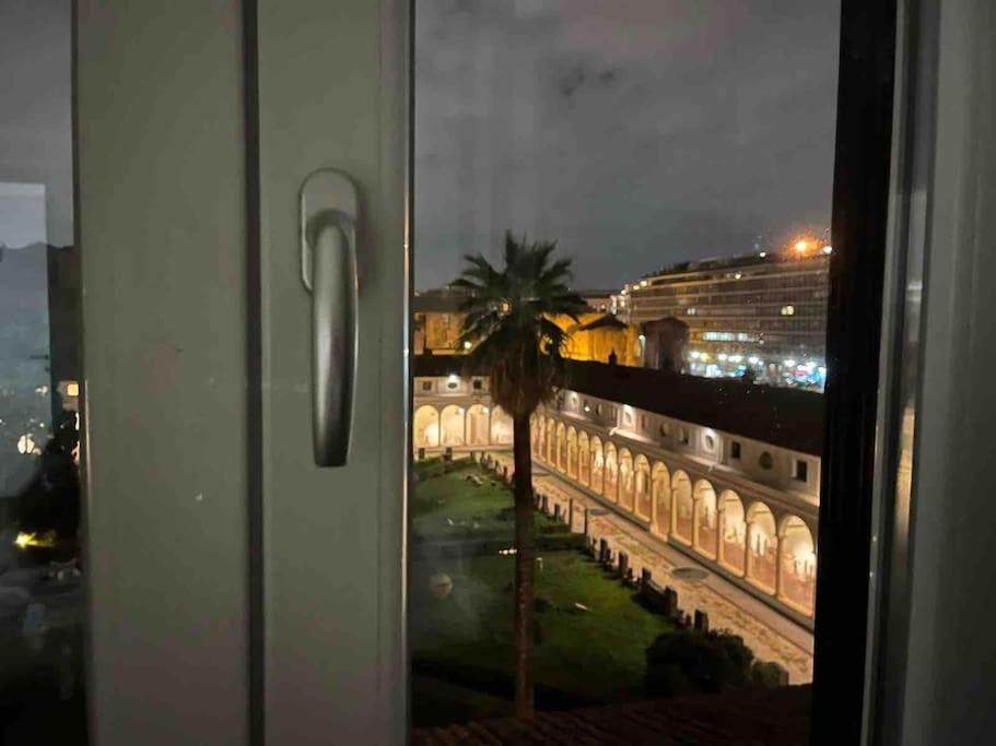 Camera X2 Con Magnifica Vista Sul Chiostro Di Michelangelo E Le Terme Di Diocleziano Roma Exterior foto